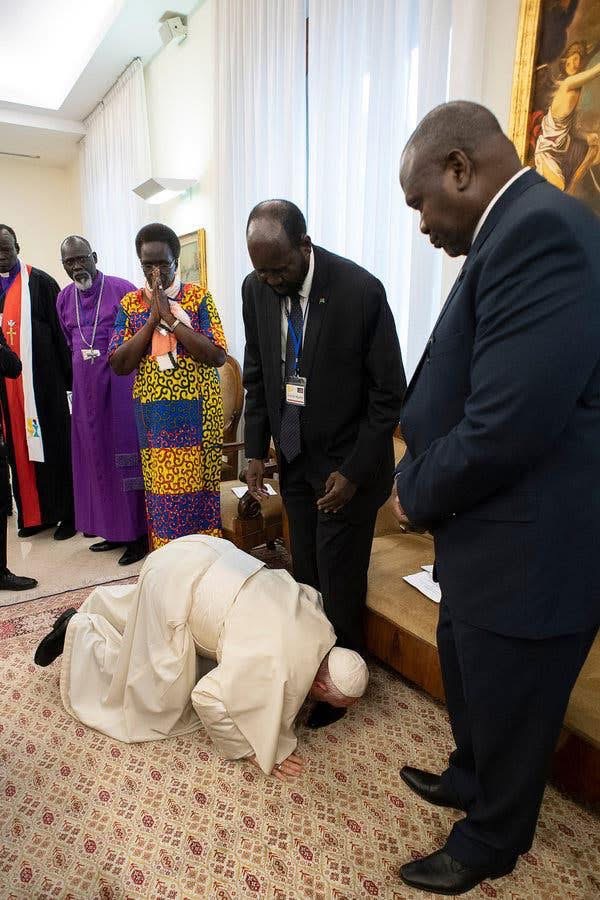 President Kiir Mourns the Passing of Pope Francis